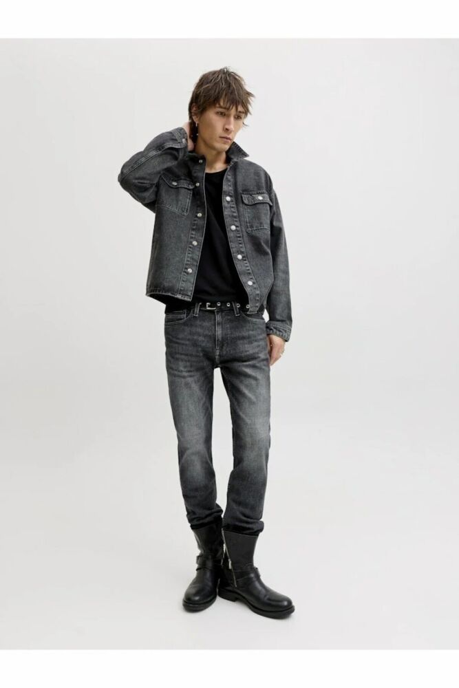 Jack Jones Clark Vıntage Regular Fit Erkek Jean Pantolon 12278239 (1)