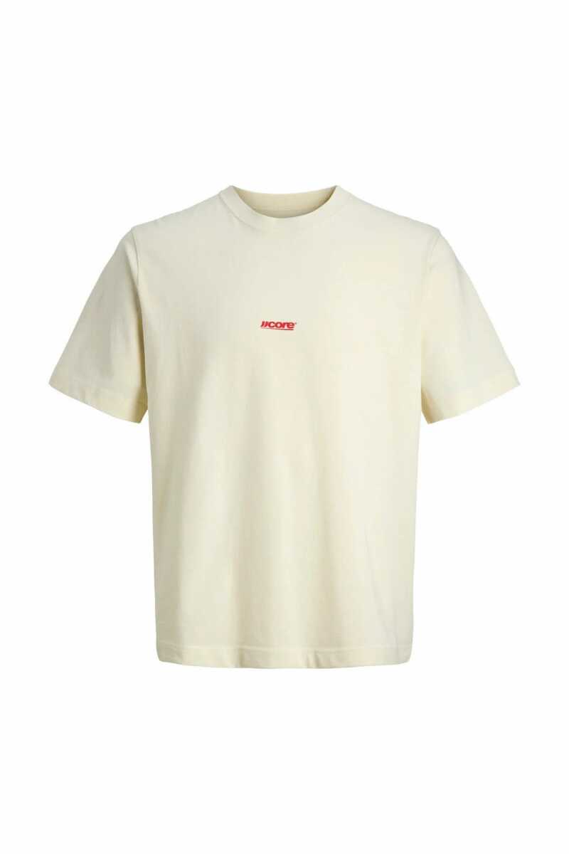 Jack Jones Club Small Font Prınt Relax Fit Erkek Tişört 12298984