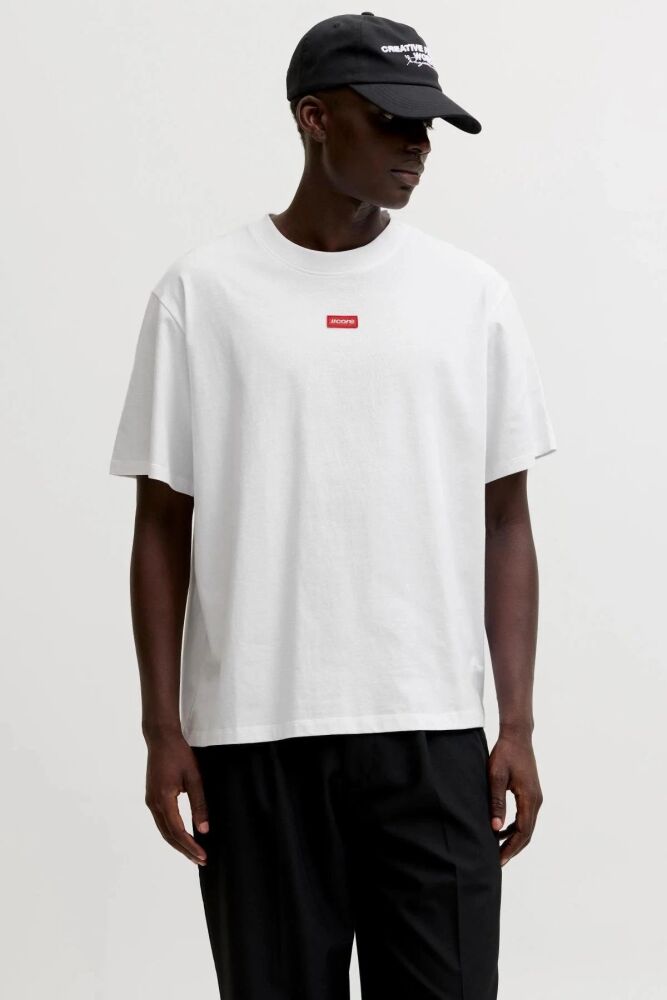 Jack Jones Clup Badge Relaxed Fit Erkek Tişört 12295036