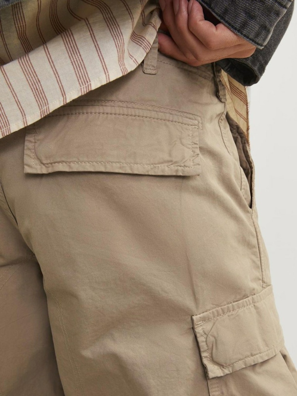 Jack Jones Cole Tucker Erkek Kargo Şort 12253122 - 3