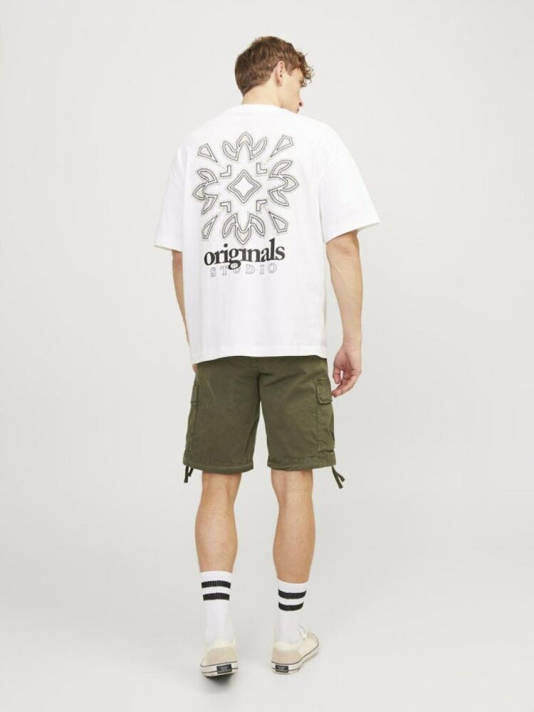 Jack Jones Cole Tucker Erkek Kargo Şort 12253122 - 3