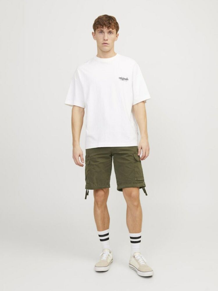 Jack Jones Cole Tucker Erkek Kargo Şort 12253122 - 5