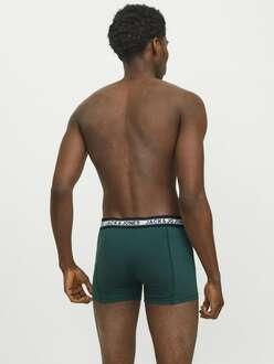 Jack Jones Colıver Solıd 3 Lü Paket Erkek Boxer 12270759 - 4