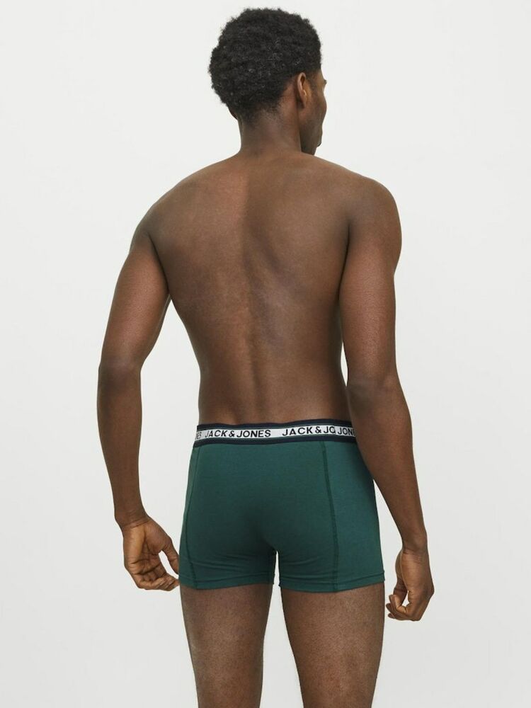 Jack Jones Colıver Solıd 3 Lü Paket Erkek Boxer 12270759 - 4