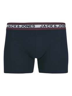 Jack Jones Colıver Solıd 3 Lü Paket Erkek Boxer 12270759 - 5