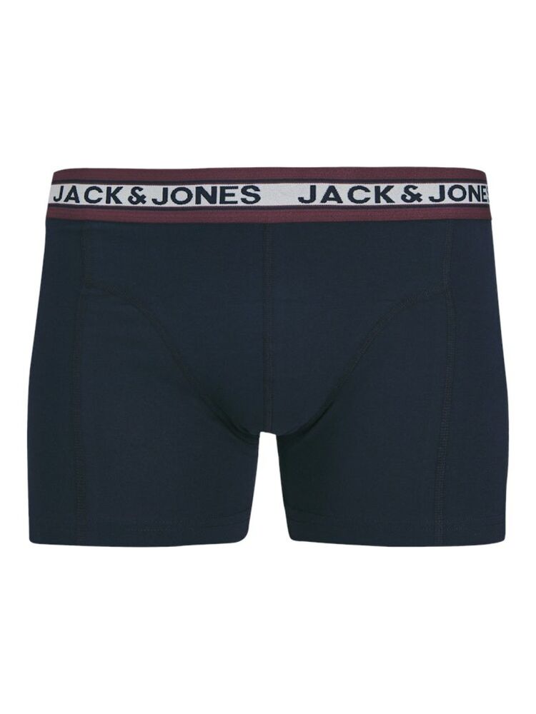 Jack Jones Colıver Solıd 3 Lü Paket Erkek Boxer 12270759 - 5