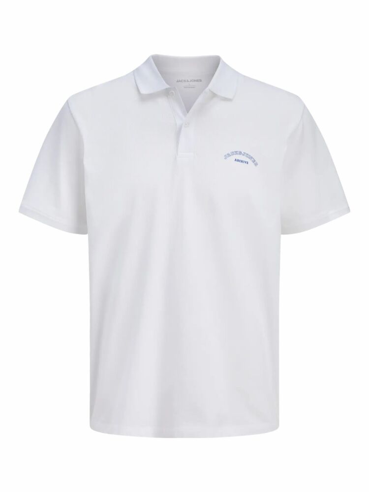 Jack Jones College Logo Regular Fit Erkek Polo Yaka Tişört 12288360