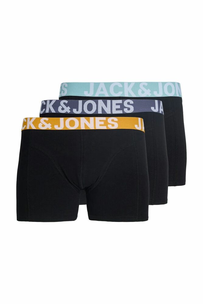 Jack Jones Connor Solıd 3 Lü Paket Erkek Boxer 12285740