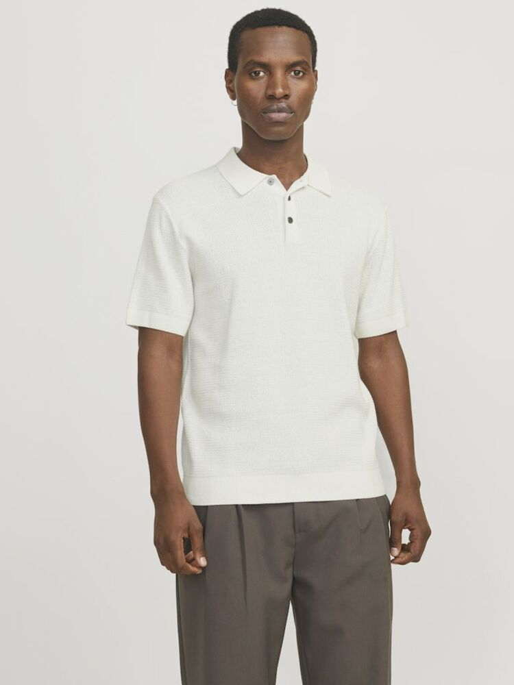 Jack Jones Cooper Knıt Triko Polo Yaka Erkek Tişört 12271483 - 2