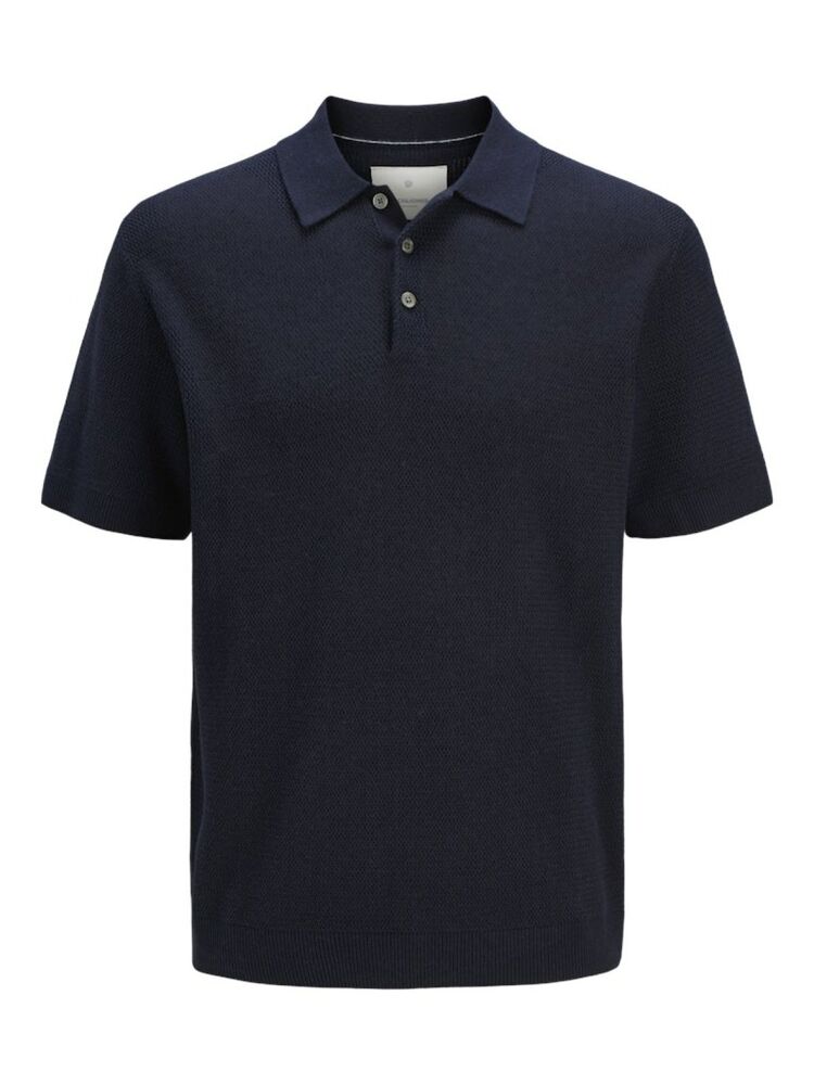 Jack Jones Cooper Knıt Triko Polo Yaka Erkek Tişört 12271483 - 1