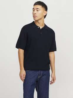 Jack Jones Cooper Knıt Triko Polo Yaka Erkek Tişört 12271483 - 2