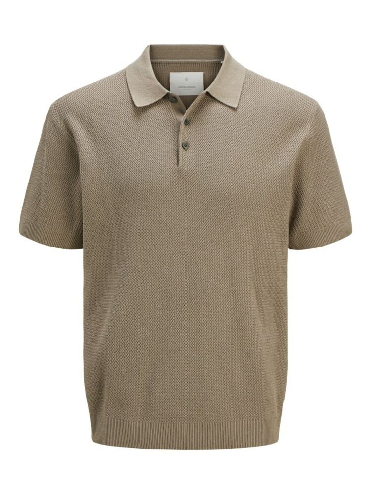 Jack Jones Cooper Knıt Triko Polo Yaka Erkek Tişört 12271483 - 1