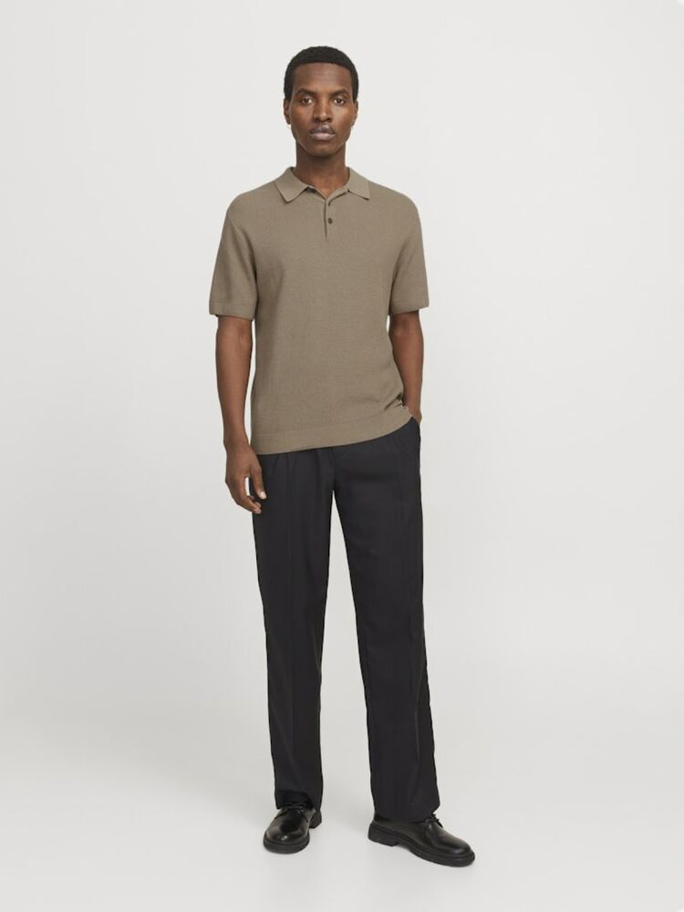 Jack Jones Cooper Knıt Triko Polo Yaka Erkek Tişört 12271483 - 4