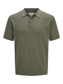 Jack Jones Cooper Knıt Triko Polo Yaka Erkek Tişört 12271483 - 1