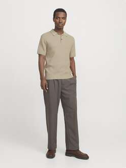 Jack Jones Cooper Knıt Triko Polo Yaka Erkek Tişört 12271483 - 4