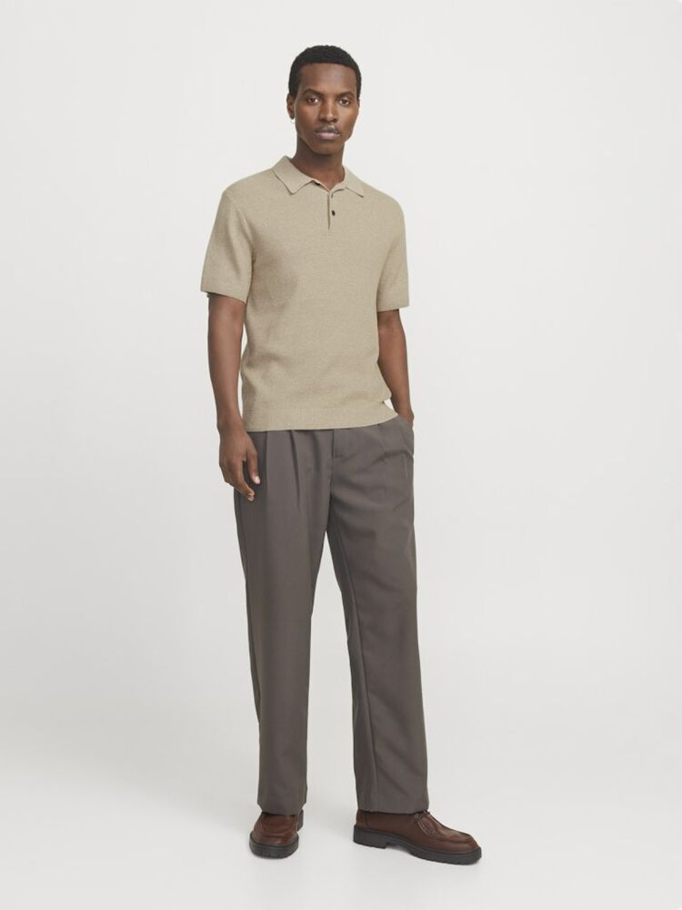 Jack Jones Cooper Knıt Triko Polo Yaka Erkek Tişört 12271483 - 4