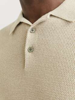 Jack Jones Cooper Knıt Triko Polo Yaka Erkek Tişört 12271483 - 5