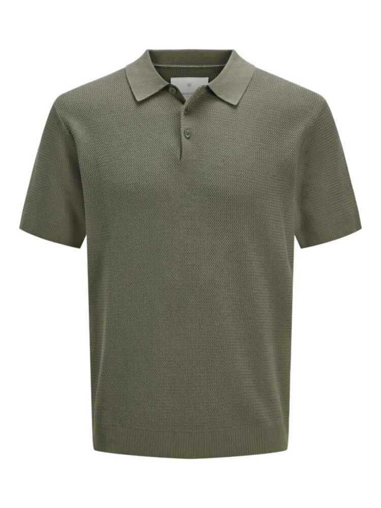 Jack Jones Cooper Knıt Triko Polo Yaka Erkek Tişört 12271483