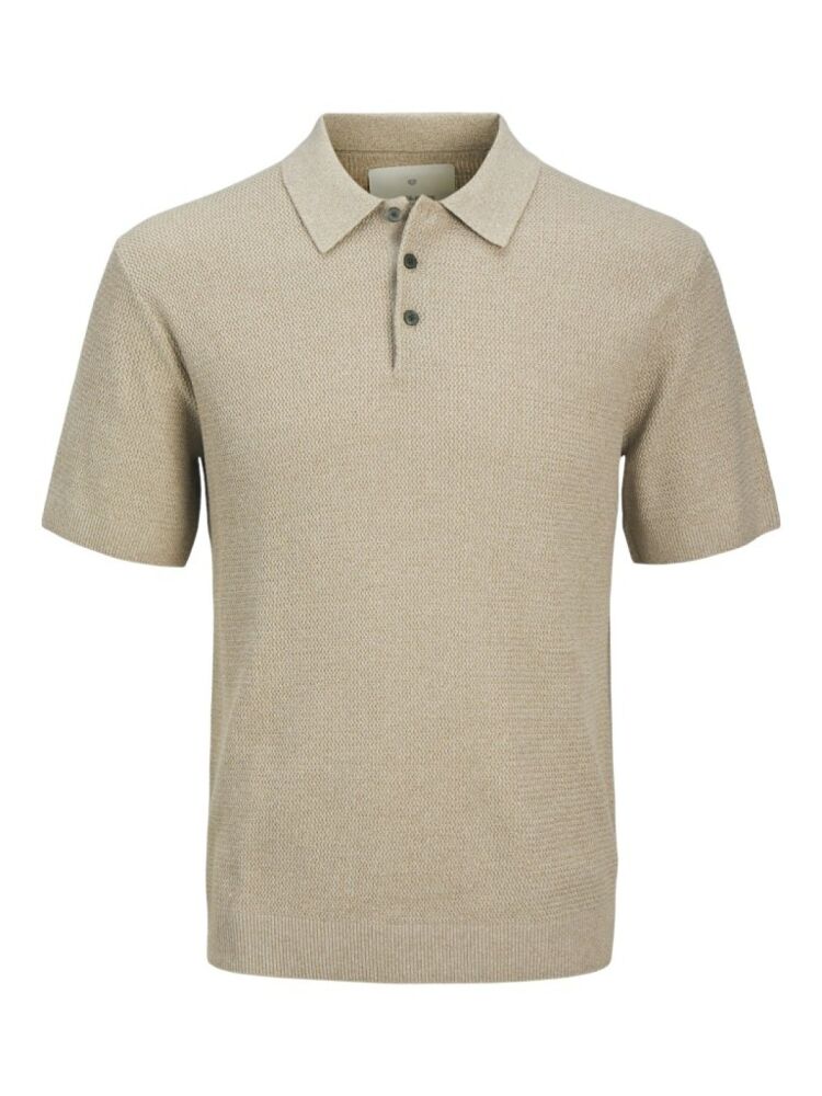 Jack Jones Cooper Knıt Triko Polo Yaka Erkek Tişört 12271483