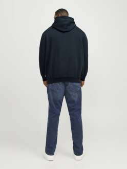 Jack Jones Coro Logo Büyük Beden Erkek Sweat 12163777 - 4