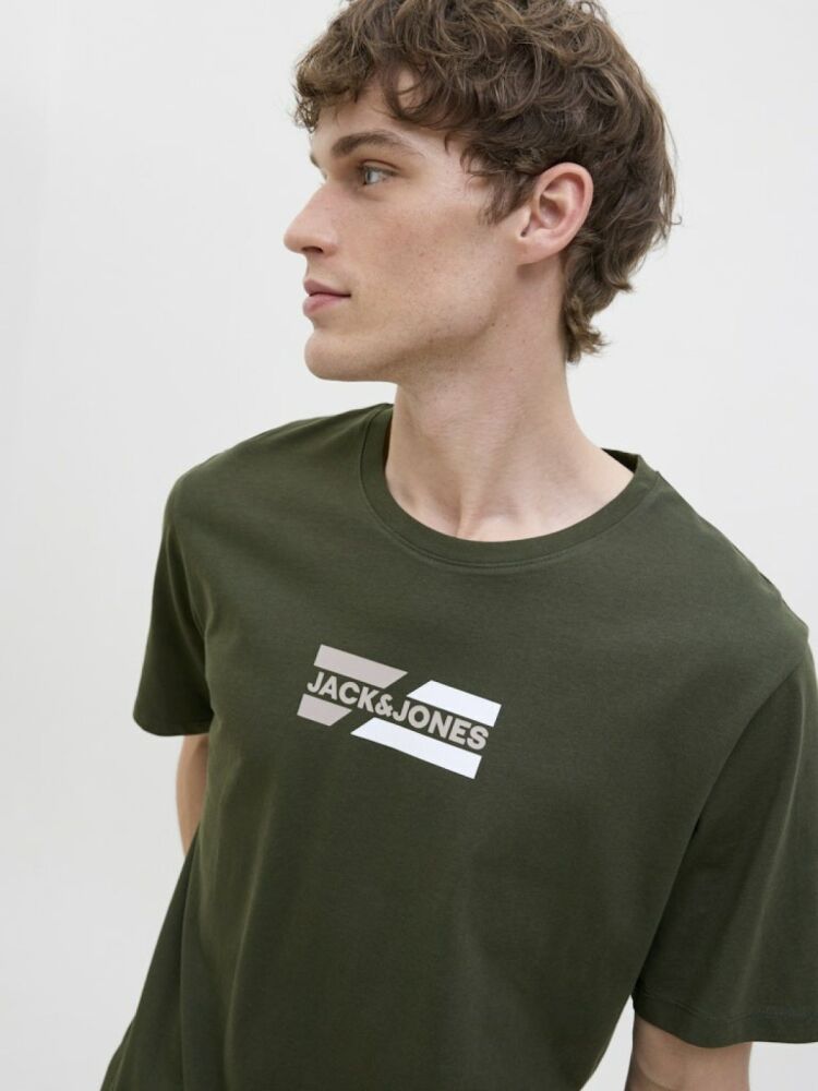 Jack Jones Corp Graphıc Regular Erkek Tişört 12268415 - 4