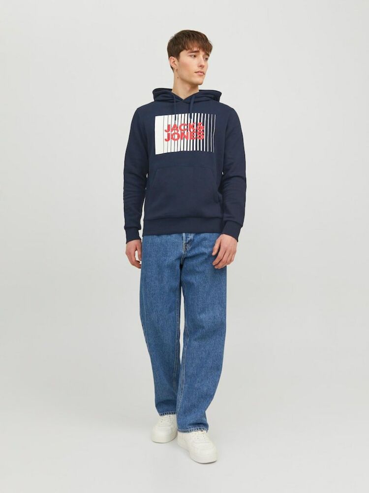 Jack Jones Corp Logo Erkek Sweat 12233599 - 4
