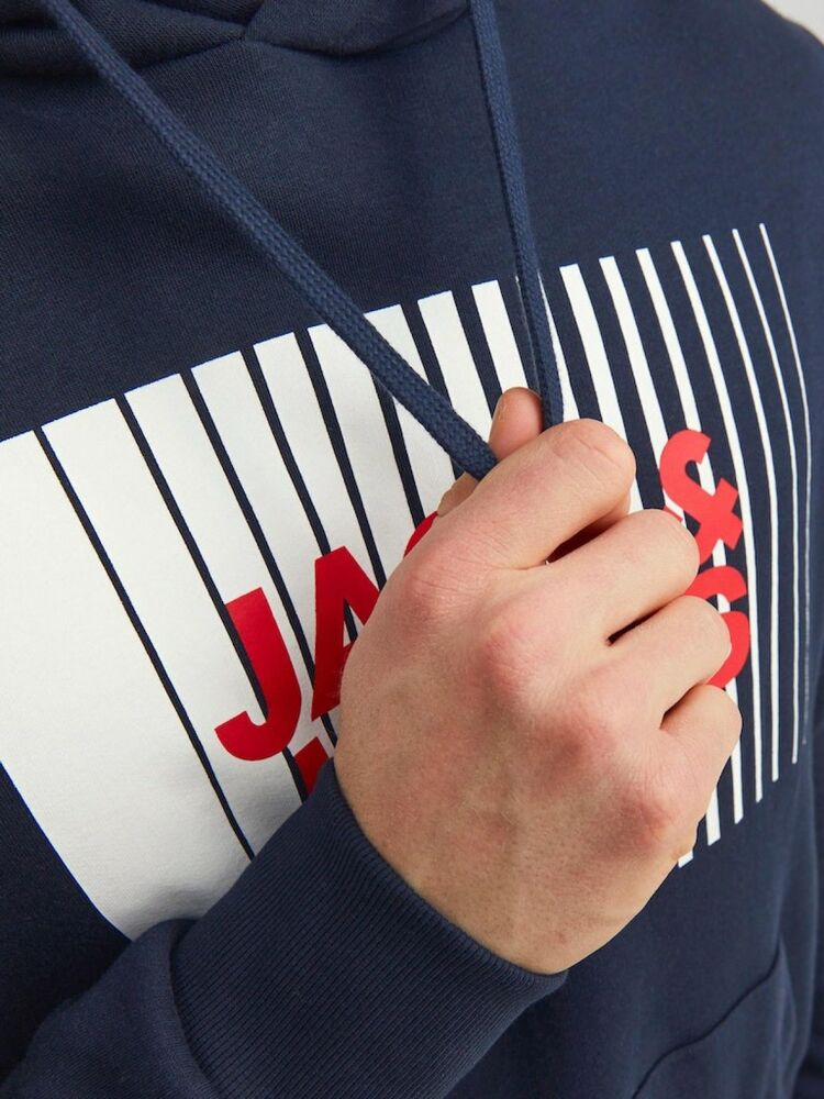 Jack Jones Corp Logo Erkek Sweat 12233599 - 5