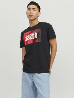 Jack Jones Corp Logo Erkek Tişört 12233999 - 2