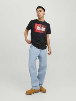 Jack Jones Corp Logo Erkek Tişört 12233999 - 4