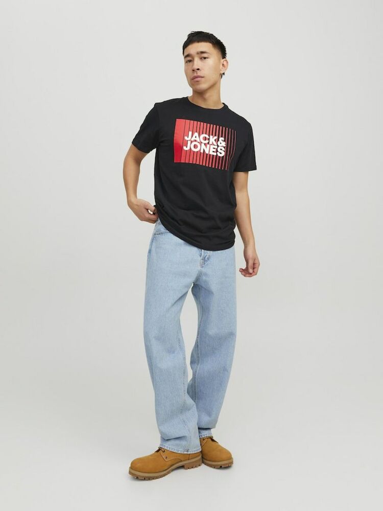 Jack Jones Corp Logo Erkek Tişört 12233999 - 4