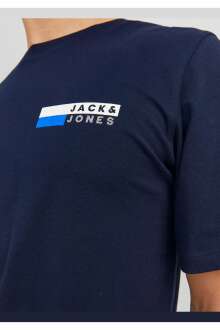 Jack Jones Corp Logo Erkek Tişört 12233999 - 5