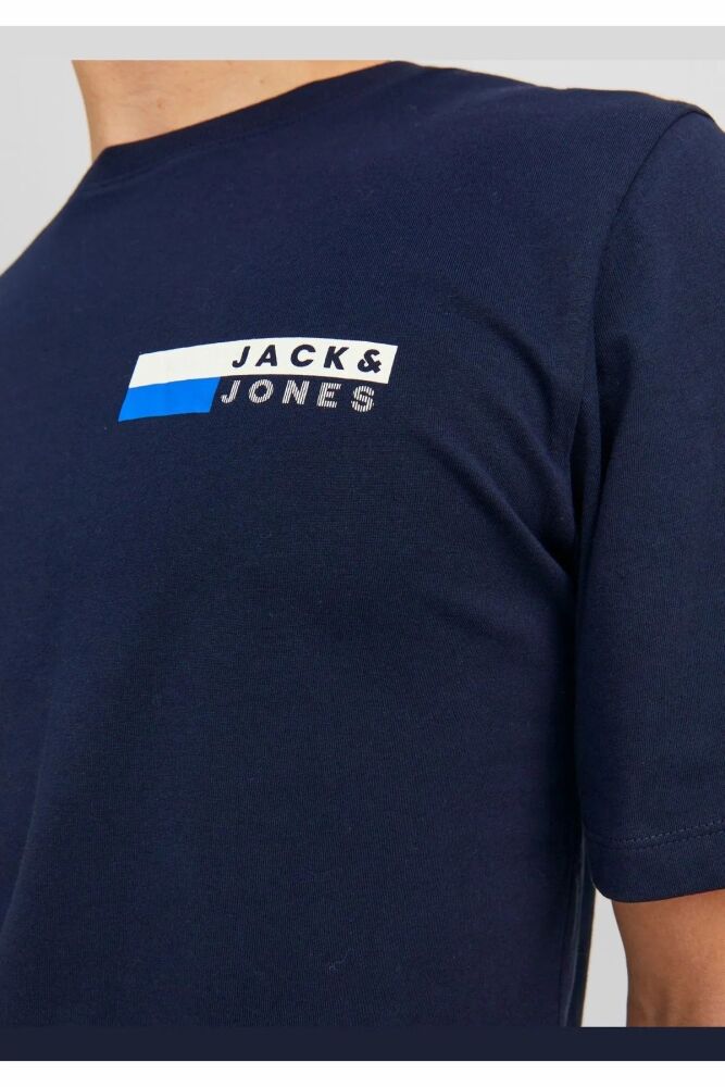 Jack Jones Corp Logo Erkek Tişört 12233999 - 5