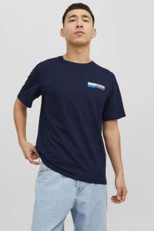 Jack Jones Corp Logo Erkek Tişört 12233999 - 1