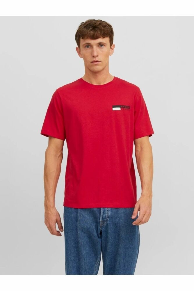 Jack Jones Corp Logo Erkek Tişört 12233999 - 1