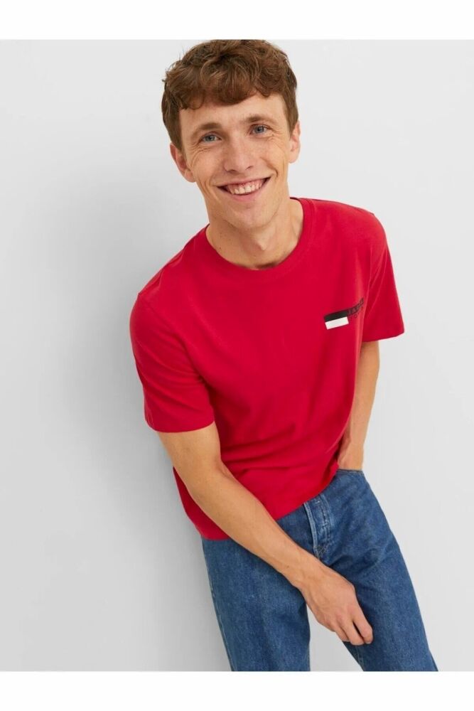 Jack Jones Corp Logo Erkek Tişört 12233999 - 4
