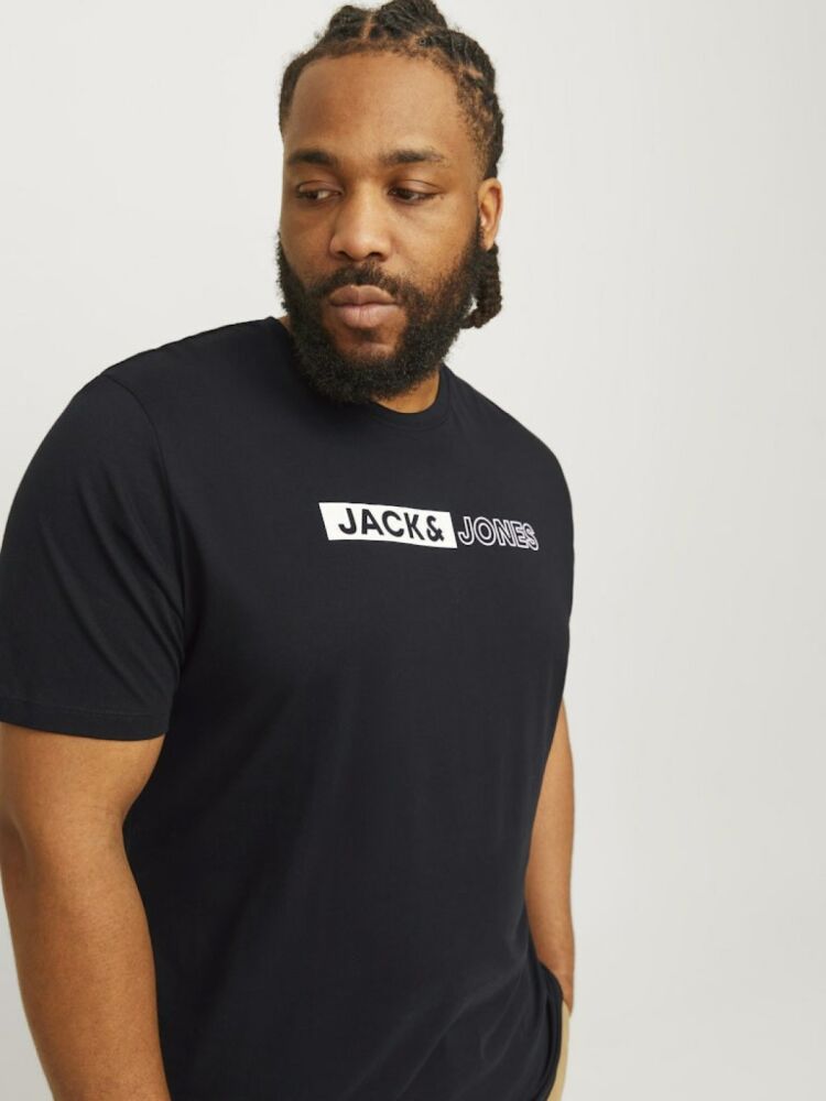Jack Jones Corp Logo Play Plus Erkek Tişört 12243630 (1)