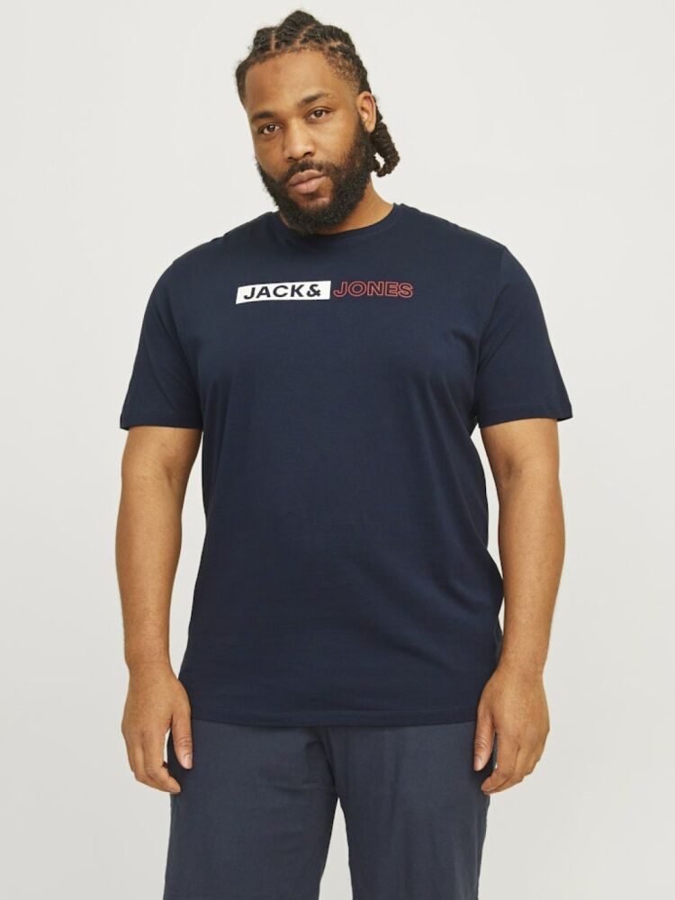 Jack Jones Corp Logo Play Plus Erkek Tişört 12243630