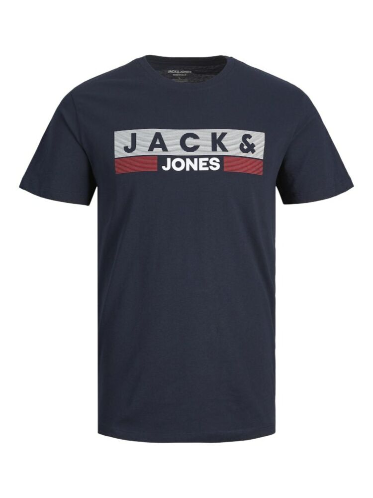 Jack Jones Corp Logo Plus Erkek Tişört 12158505