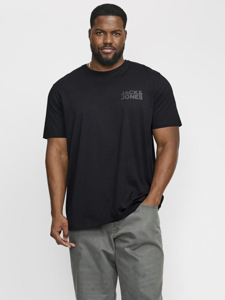 Jack Jones Corp Logo Plus Erkek Tişört 12158505 (1)