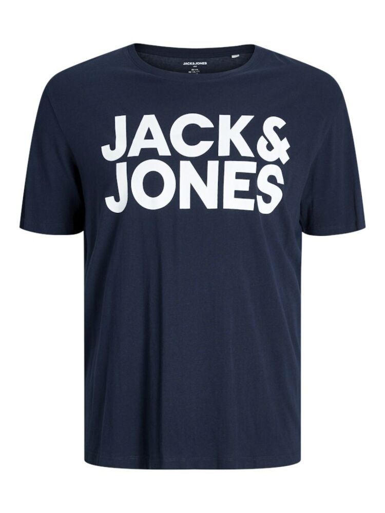 Jack Jones Corp Logo Plus Erkek Tişört 12158505
