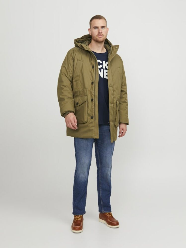 Jack Jones Corp Logo Plus Erkek Tişört 12158505 (1)