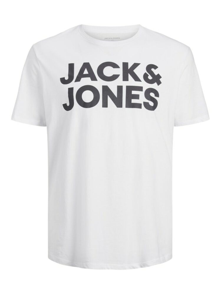 Jack Jones Corp Logo Plus Erkek Tişört 12158505
