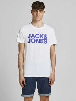 Jack Jones Corp Logo Regular Fit Erkek Tişört 12151955 - 3