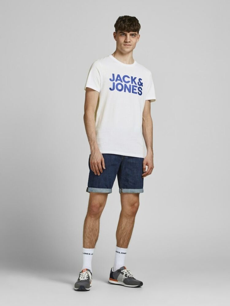 Jack Jones Corp Logo Regular Fit Erkek Tişört 12151955 - 4