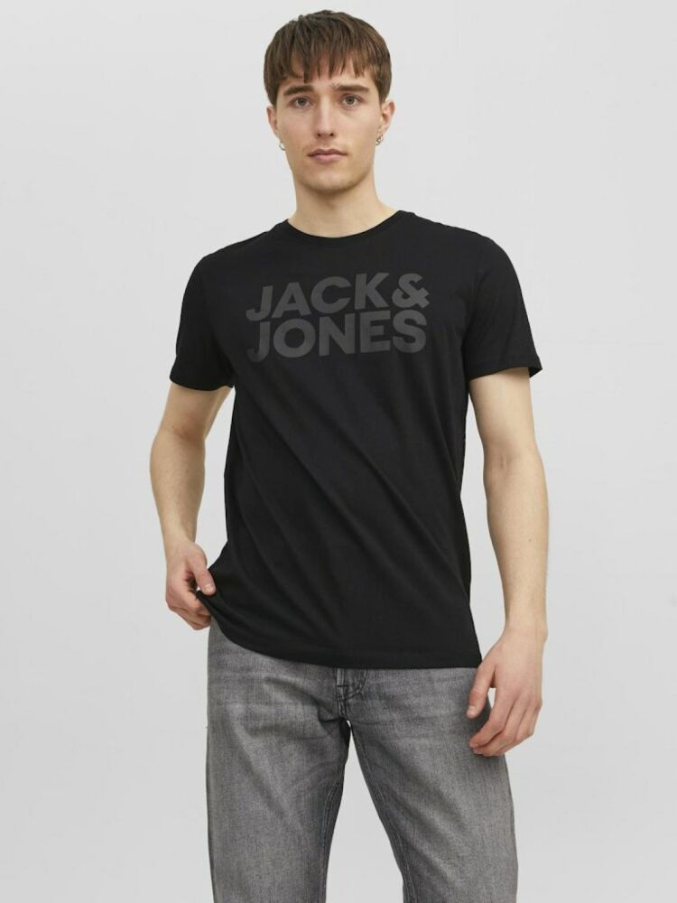 Jack Jones Corp Logo Regular Fit Erkek Tişört 12151955 - 2