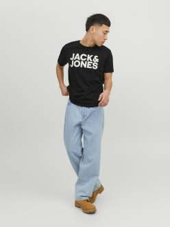 Jack Jones Corp Logo Regular Fit Erkek Tişört 12151955 - 3