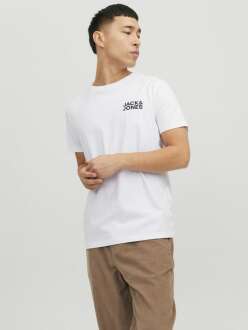 Jack Jones Corp Logo Regular Fit Erkek Tişört 12151955 - 2