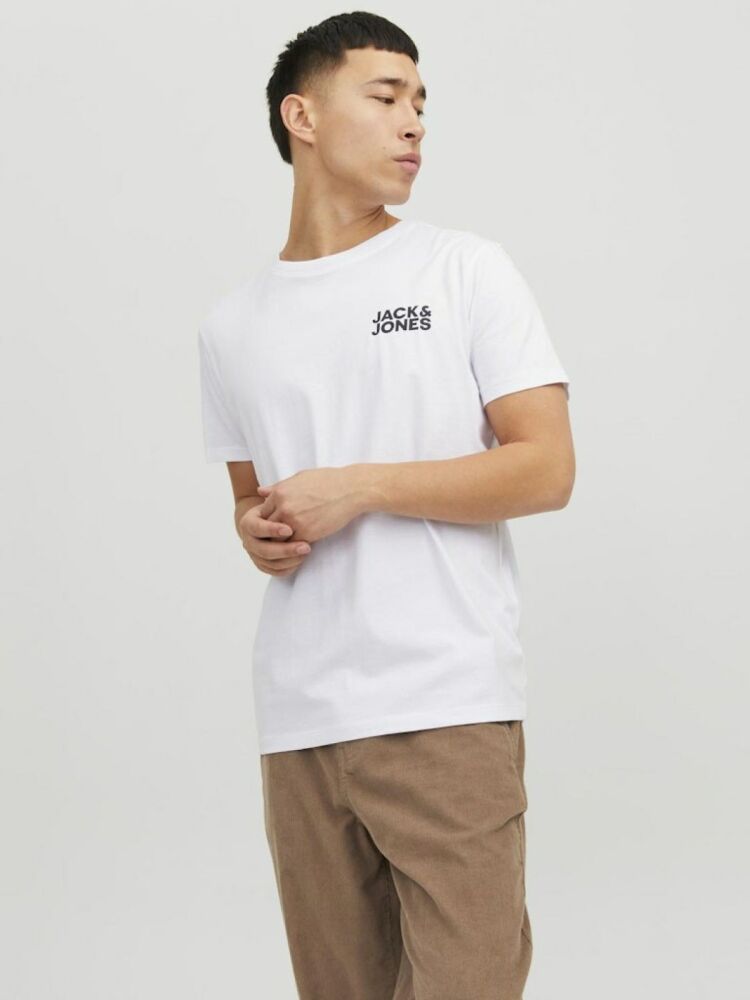 Jack Jones Corp Logo Regular Fit Erkek Tişört 12151955 - 2