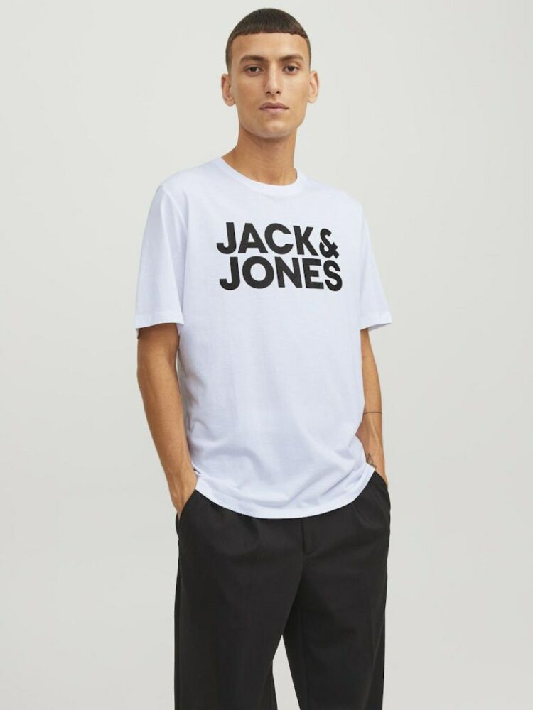Jack Jones Corp Logo Regular Fit Erkek Tişört 12151955 - 1