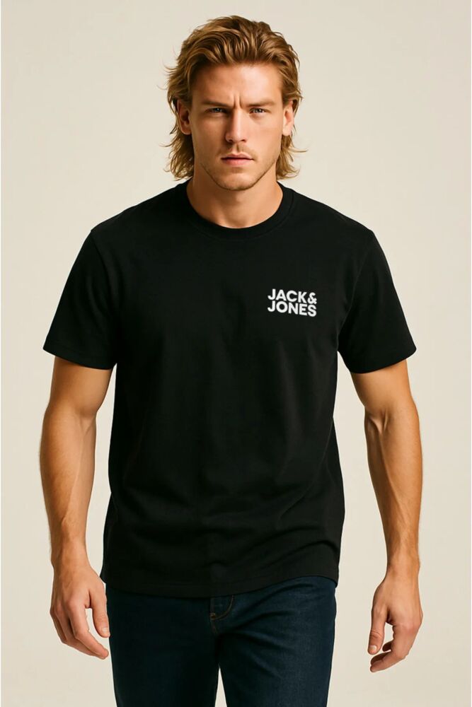 Jack Jones Corp Logo Regular Fit Erkek Tişört 12151955 - 1